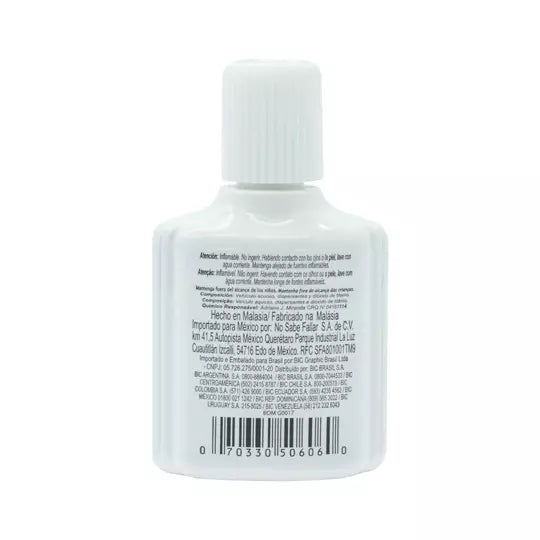 Corrector líquido en brocha BIC Rapid 20 ml 1 pieza