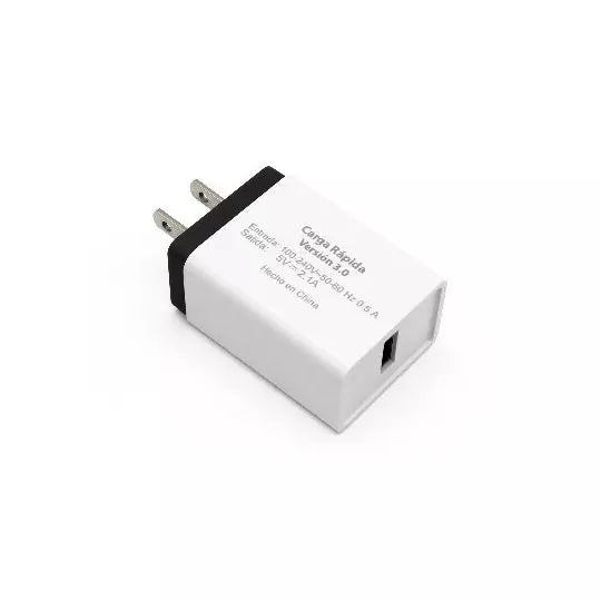 CARGADOR BROBOTIX USB C/CABLE TIPO C CARGA RÁPIDA 963325