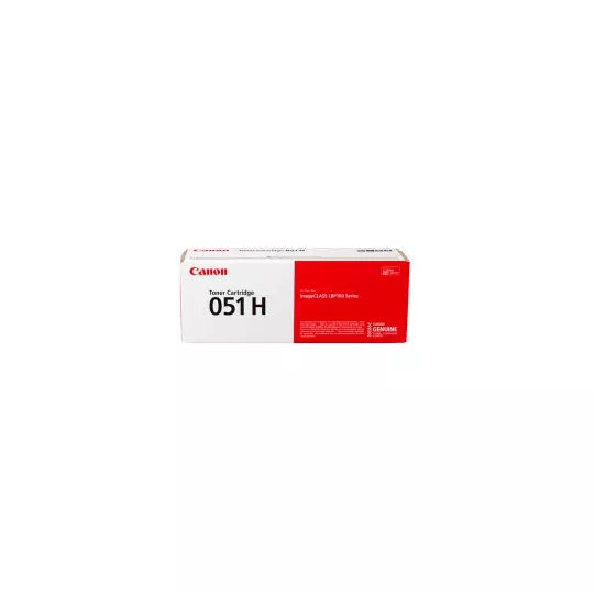 Cartucho Canon para toner 051 H negro.