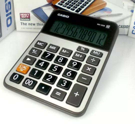 Calculadora de escritorio 12 dígitos CAS IO pantalla de cristal líquido