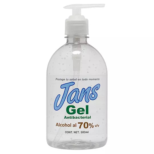Gel antibacterial Jans de 500 ml .