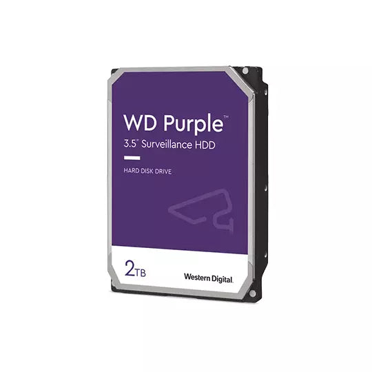 DISCO DURO PARA VIDEOVIGILANCIA WD PURPL E - 2 TB