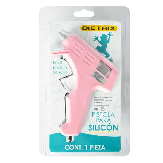 Pistola de calor para silicón DIETRIX ut iliza silicón en barra delgada