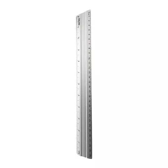 Regla de aluminio Dietrix de 30 cm 1 pie za