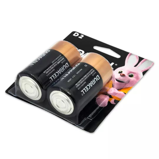 Pila alcalina Duracell D blíster con 2 p zas
