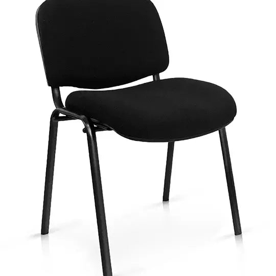 Silla fija ERGO mod. 1620 sin descansa b razos asiento en tela color negro