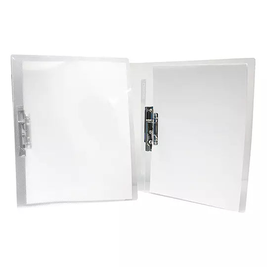 Carpeta con palanca Oxford carta color b lanco capacidad hasta 30 hojas