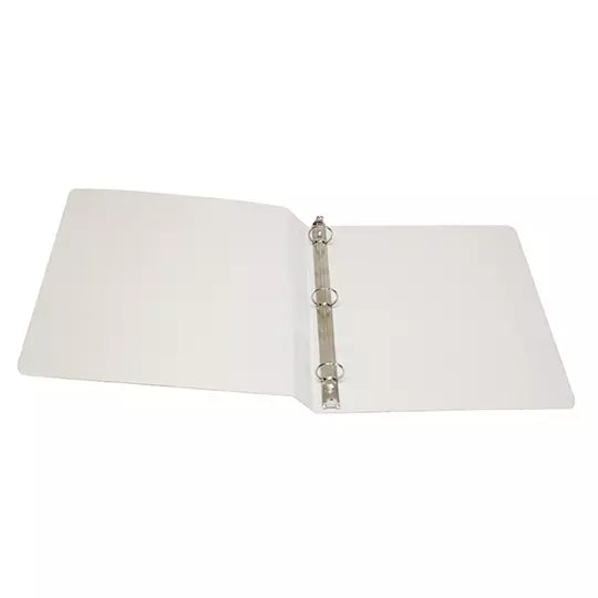 Carpeta panorámica Oxford carta blanca h erraje de 1 pulgada "O"