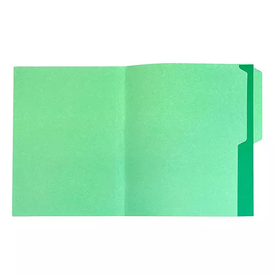 Folder de color Pendaflex carta color ve rde ceja 1/2 caja con 25 pzas