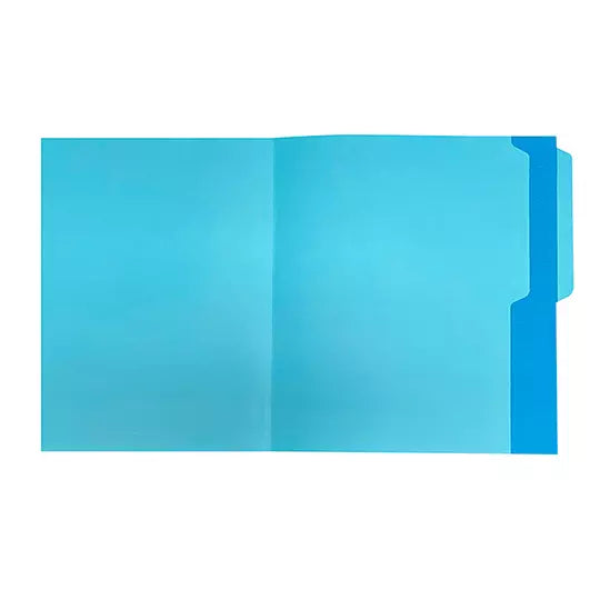 Folder de color Pendaflex carta color az ul ceja 1/2 caja con 50 pzas