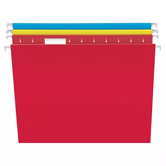 Folder colgante Pendaflex carta colores surtidos caja con 25 pzas