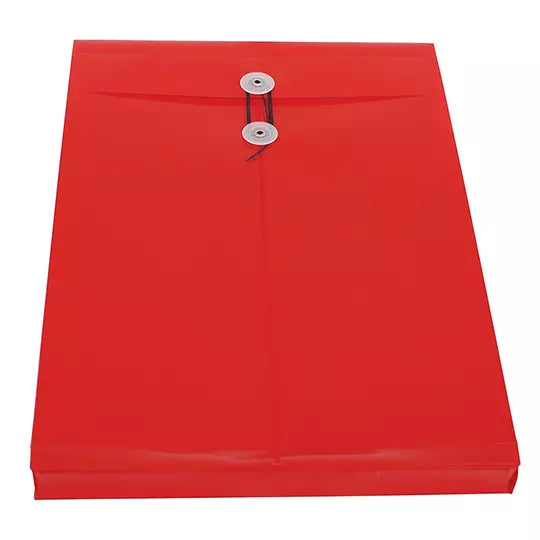 Sobre porta documentos vertical Oxford o ficio color rojo