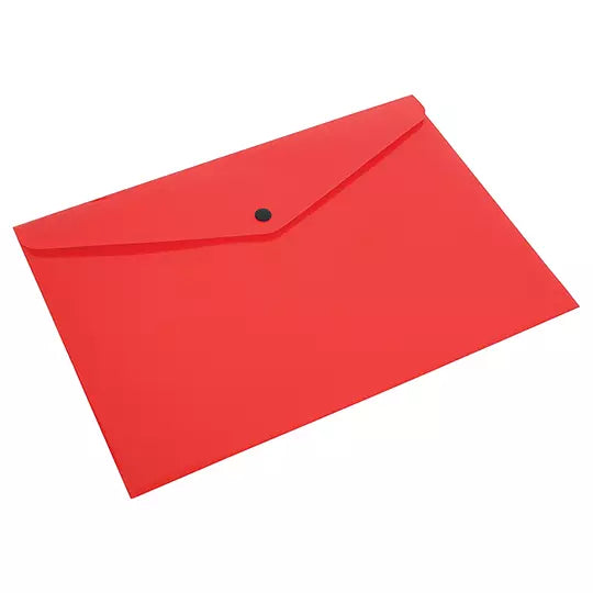 Sobre porta documentos horizontal Oxford carta color rojo