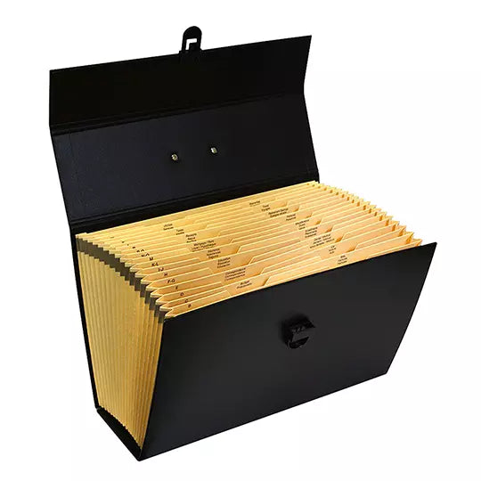 Organizador expandible Pendaflex color n egro 38.4 x 13.3 x 26.9 cm