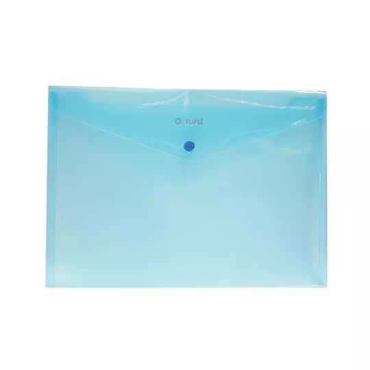 Sobre porta documentos horizontal Oxford carta color azul