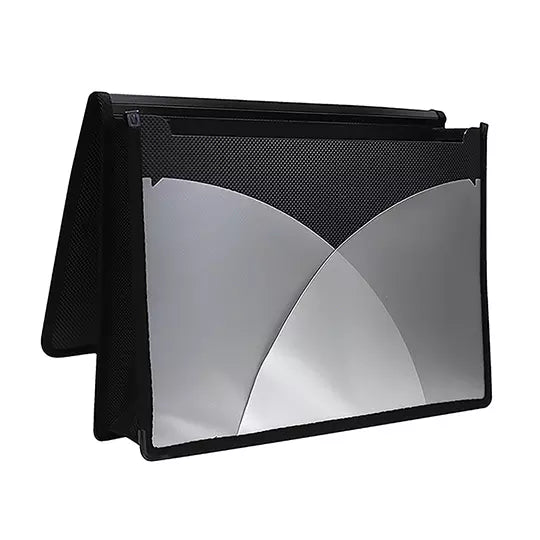 Cartera expandible Oxford carta color ne gro
