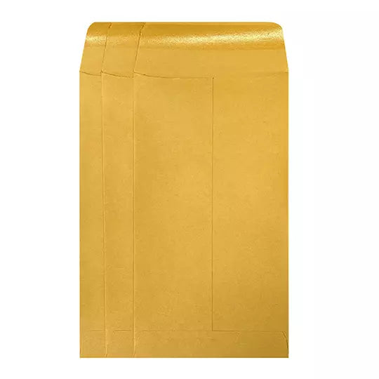 Sobre coin kraft engomado Ampad caja con 500 piezas