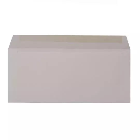 Sobre correspondencia blanco con ventana Fortec oficio caja con 100 piezas