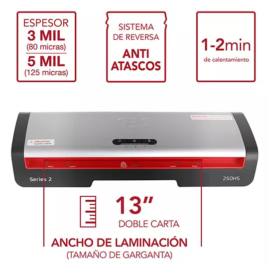 Enmicadora GBC 250 13" Tabloide .
