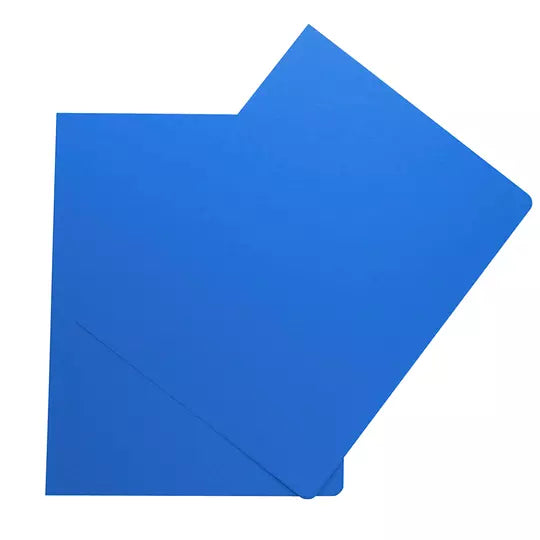 Cubierta plástica tamaño carta GBPlak li so GBC color azul medio