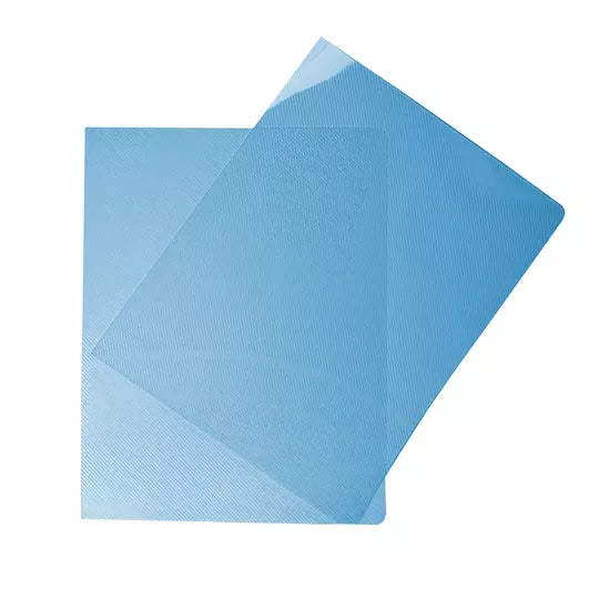 Cubierta plástica tamaño carta GBPlak ra yada GBC color azul