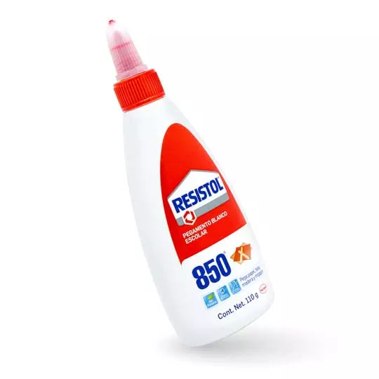 Pegamento blanco escolar Resistol 850 de 110 grs
