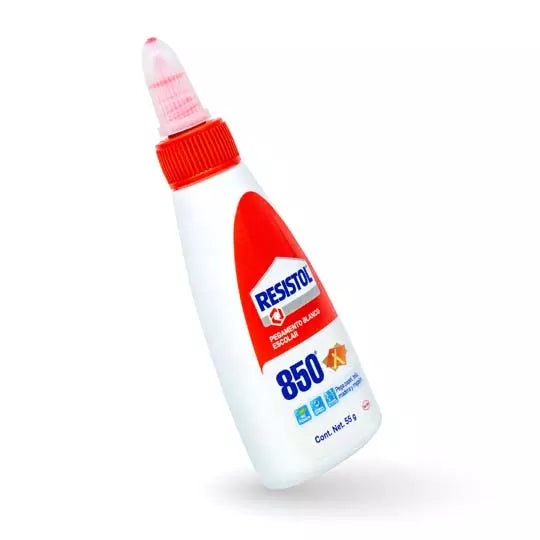 Pegamento blanco escolar Resistol 850 de 55 grs