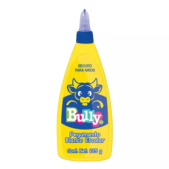Pegamento escolar blanco Bully de 225 gr s 1 pieza