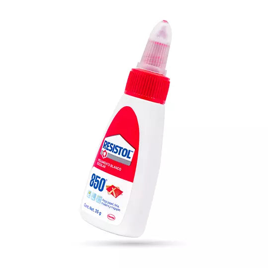Pegamento blanco escolar Resistol 850 de 35 grs