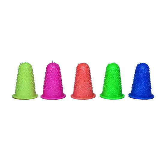 Dedal Hercules de hule no. 11 colores su rtidos. bolsa con 20 piezas