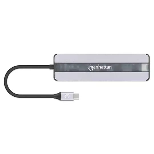 Docking Station Manhattan USB-C 7 puerto s