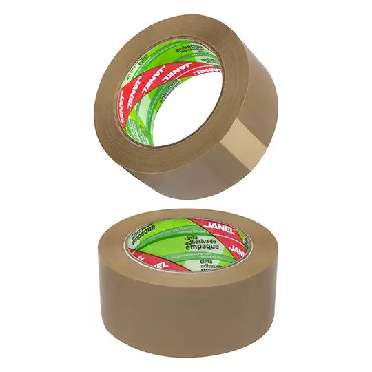 CINTA JANEL EMPAQUE CANELA .048X150MTS PAQ C/6