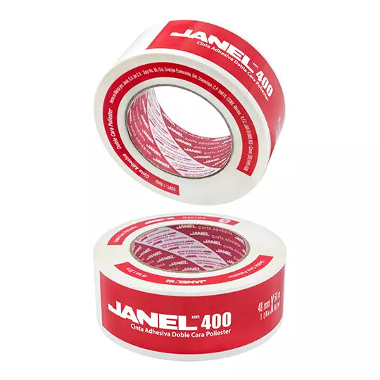 Cinta doble capa poliester linea 400 JAN EL 48x50 pieza