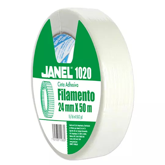 Cinta filamento mono-direccional mod 102 0 JANEL 24x50 1 pieza