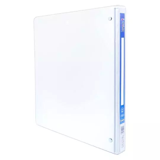 Carpeta panorámica KYMA carta blanca her raje en "O" de 1/2 pulgadas