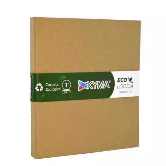 Carpeta KYMA Kraft carta de 1 pulgada he rraje en "O"