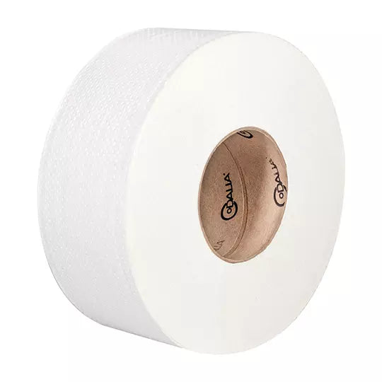 Papel Higiénico blanco Dalia, caja c/12 bobinas 200 m c/u jr
