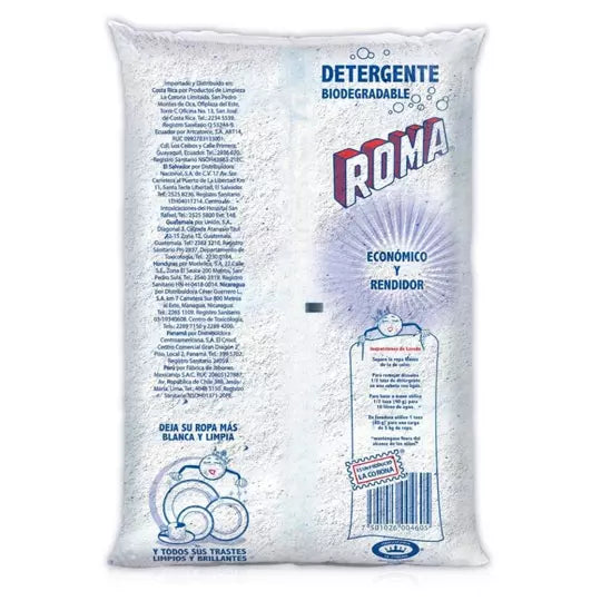 Detergente multiusos biodegradable en po lvo Roma bolsa 1 kg