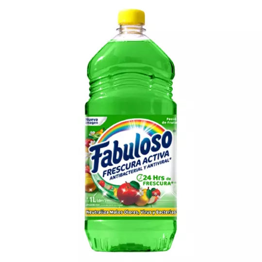 Limpiador multiusos Fabuloso aroma pasio n frutal 1 Lt.