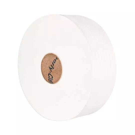 Papel Higiénico blanco Scott, caja c/6 b obinas 500m jumbo sr mod 90621