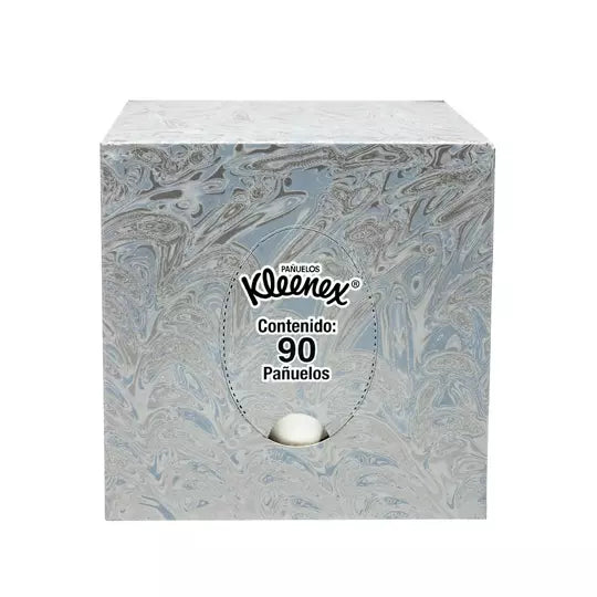 Pañuelo facial Kleenex caja con 90 hjs d obles