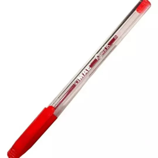 Boligrafo MAE rojo punto mediano caja co n 12 piezas