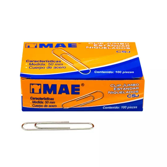 Clip estándar jumbo mae .