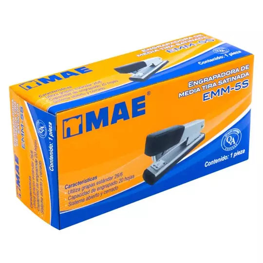 Engrapadora metálica media tira mae .