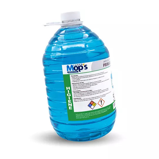 Jabon para manos Super mops aroma primav era 5 Lt.