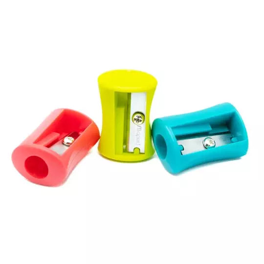 Sacapuntas vivo Maped 1 orificio 3 pieza s colores surtidos