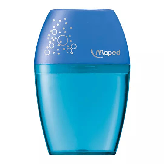Sacapuntas shaker Maped 1 orificio 25 pi ezas colores surtidos