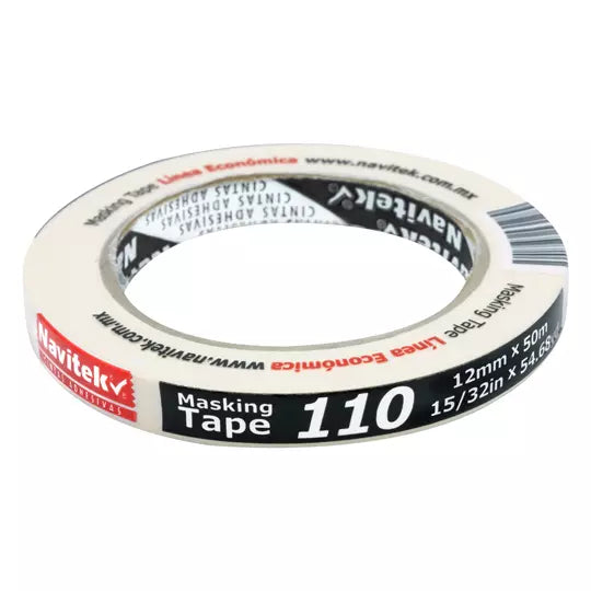Masking tape uso 110 Navitek color natur al 12 mm x 50 m