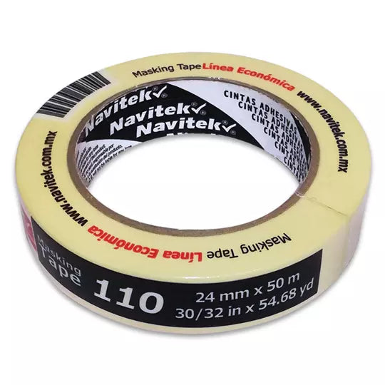 Masking tape uso 110 Navitek color natur al 24 mm x 50 m