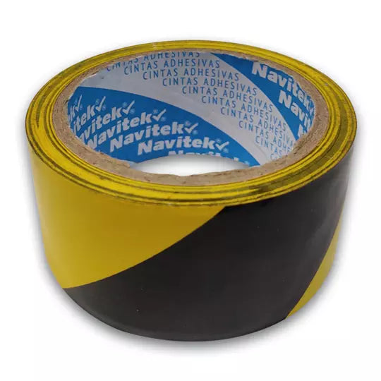 Cinta de marcaje uso 755 Navitek amarill o/negro 48 mm x 33 m empaque con 6 pzas